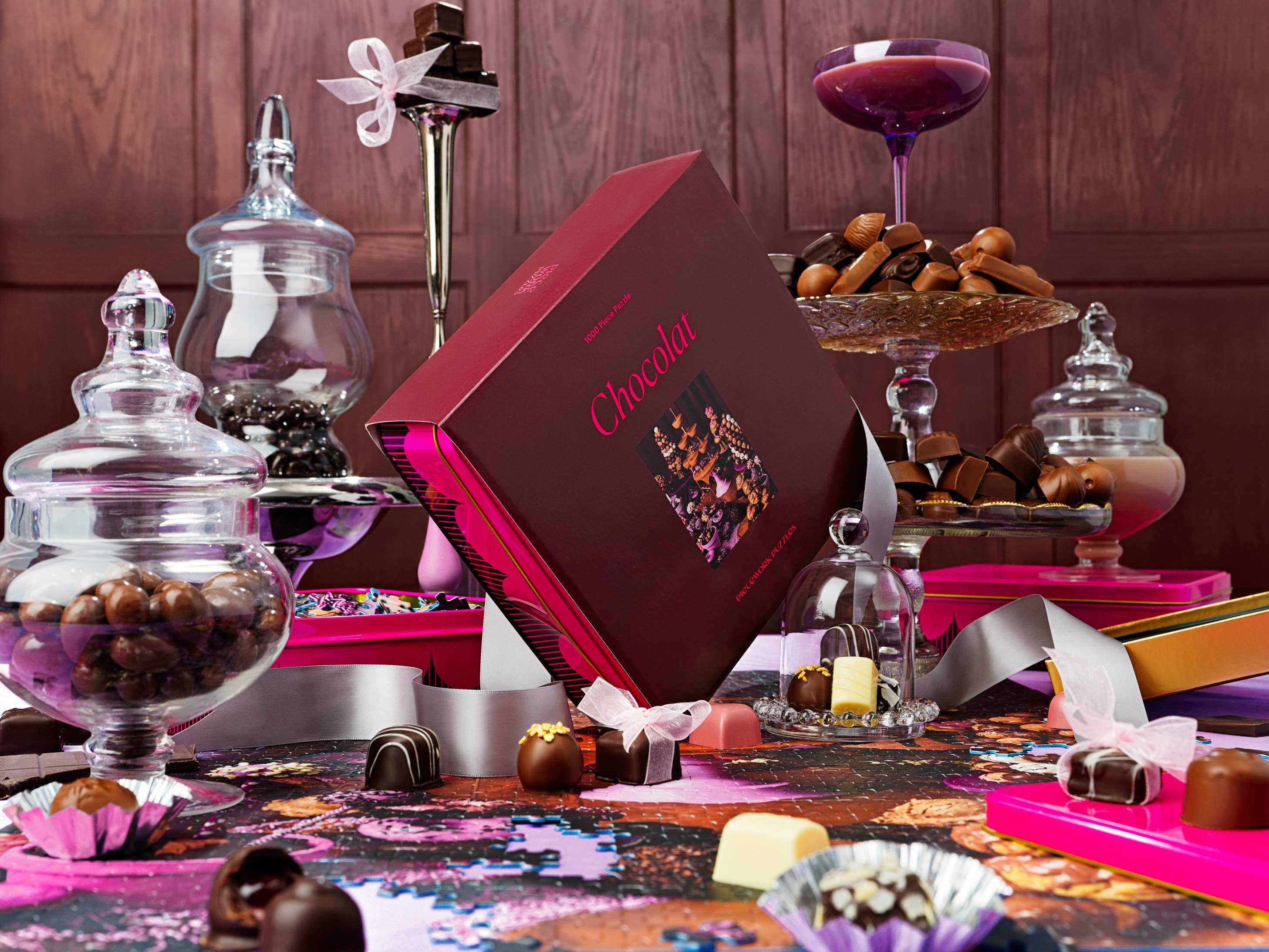 Piecework – Großhandel Puzzle - Erwachsene – Chocolat Puzzle in Blechdose – 1000 Teile3