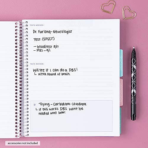 Erin Condren Design - Wholesale Planner - Medical Treatment Planner - Edition 11