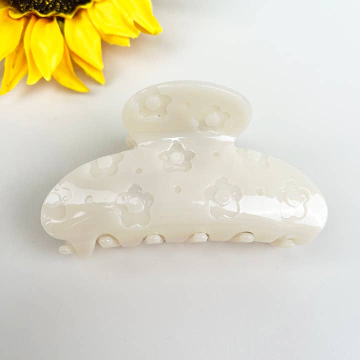 TheDivaSoap – wholesale Hårklämma - Dam – Blomsterhårklämmor pumpa kloklämma1