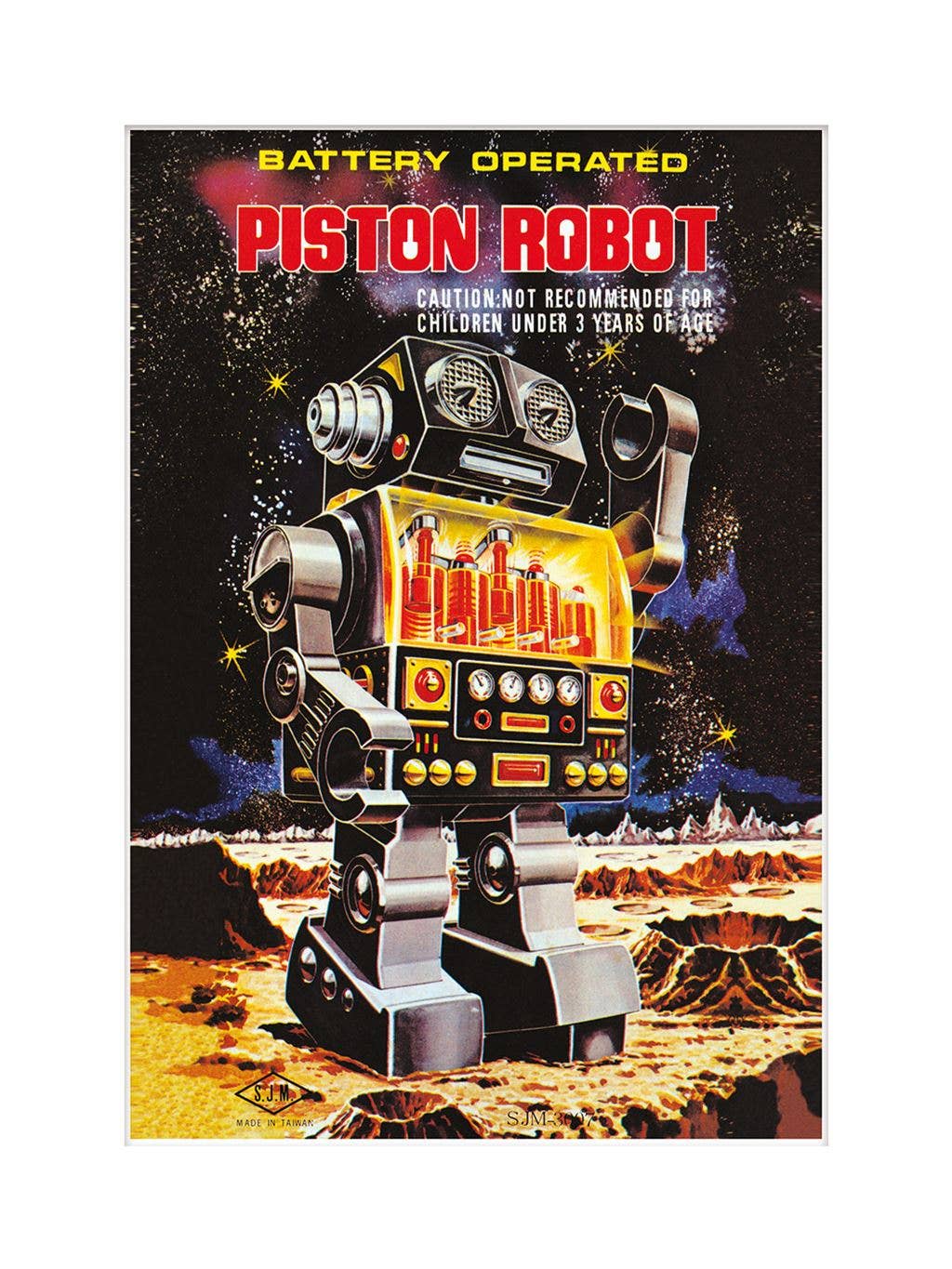The Art Group – wholesale Wall Accent – Battery Operated Piston Robot MPPR545200