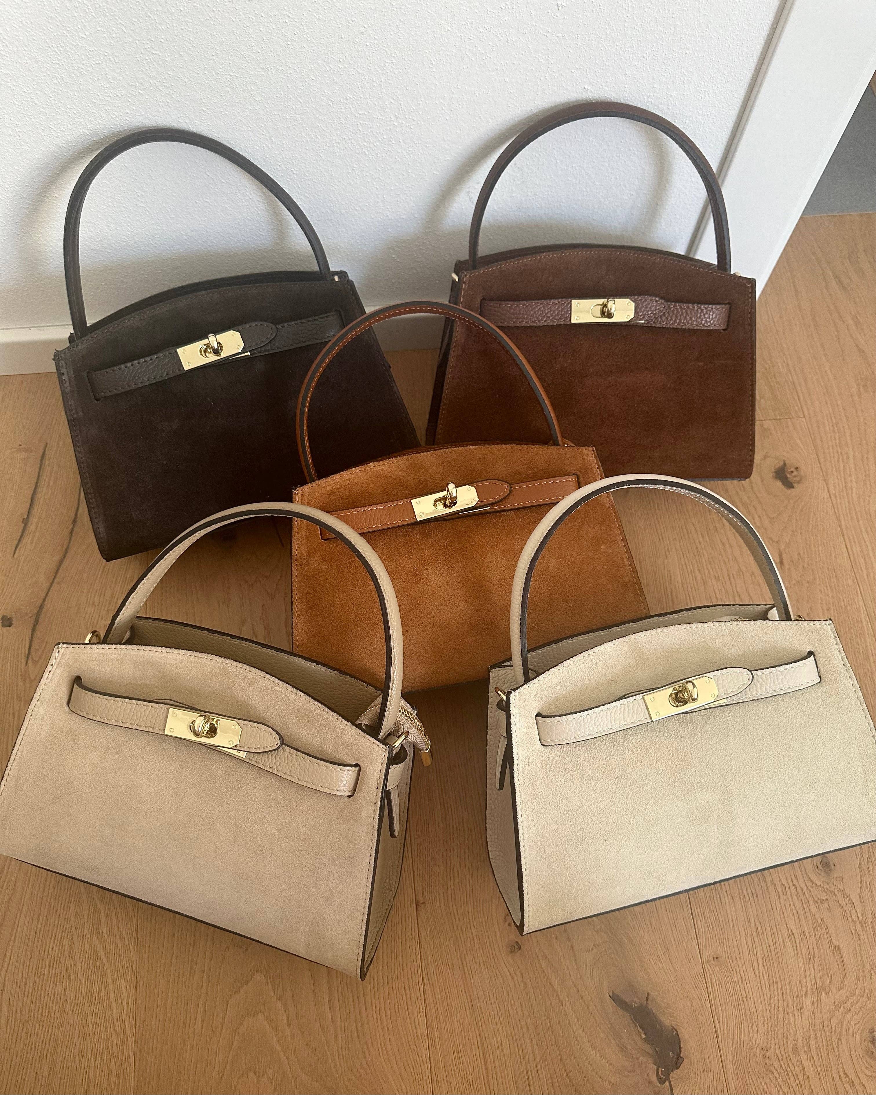 Zhade - Wholesale Top Handle Bag - Women's - AMELIA small- suede9