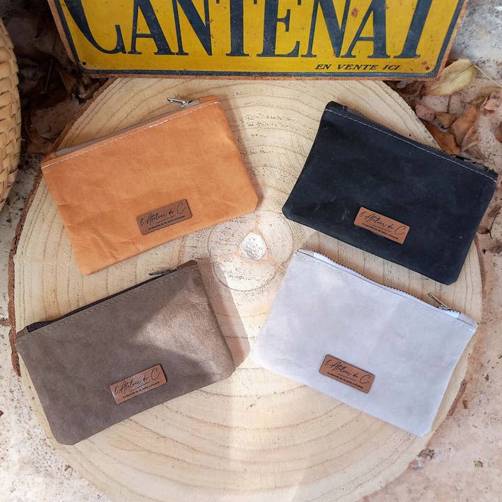 ALVARO Geldbörse mit Reißverschluss für den Großhandel von L'Atelier de C.