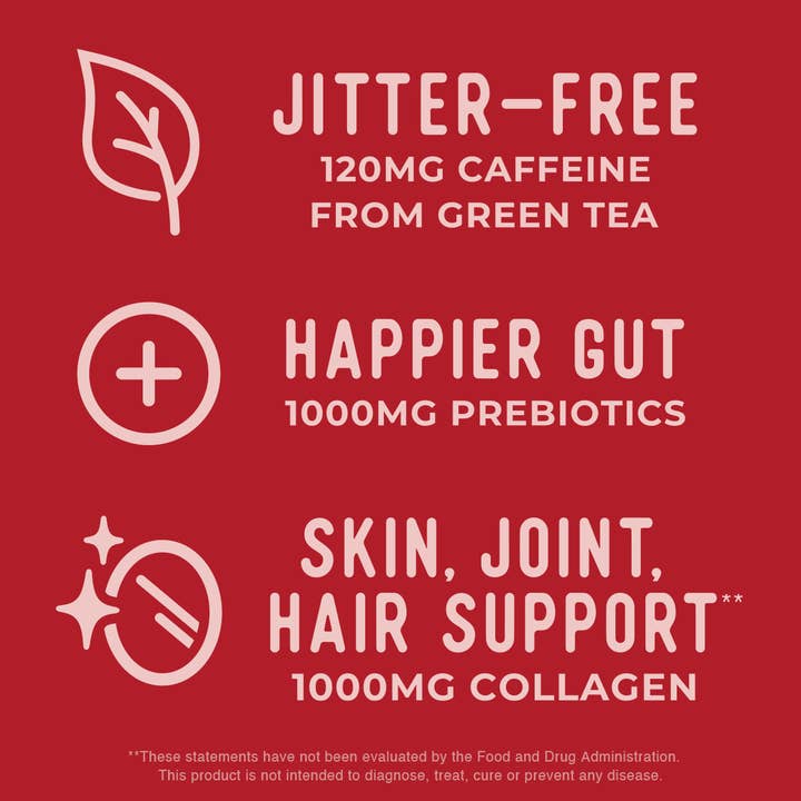 CLEAN Cause - Wholesale Iced Tea - Gut Health Prebiotic Collagen Energy Drink Strawberry Lemon