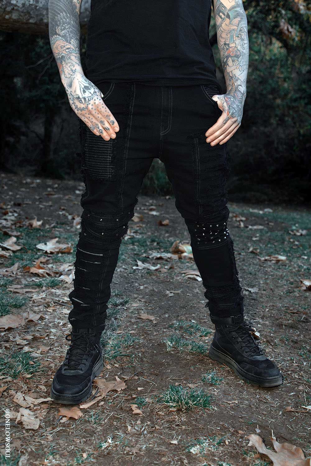 vampirefreaks – wholesale Pants – Men's – Devastator Pants3