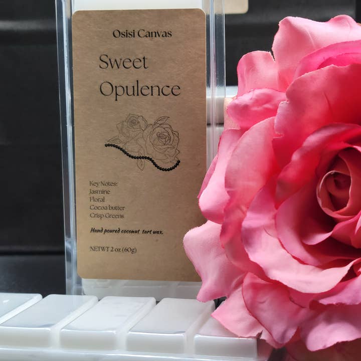 Sweet Opulence Scented Wax Melt for wholesale by Osisi Canvas
