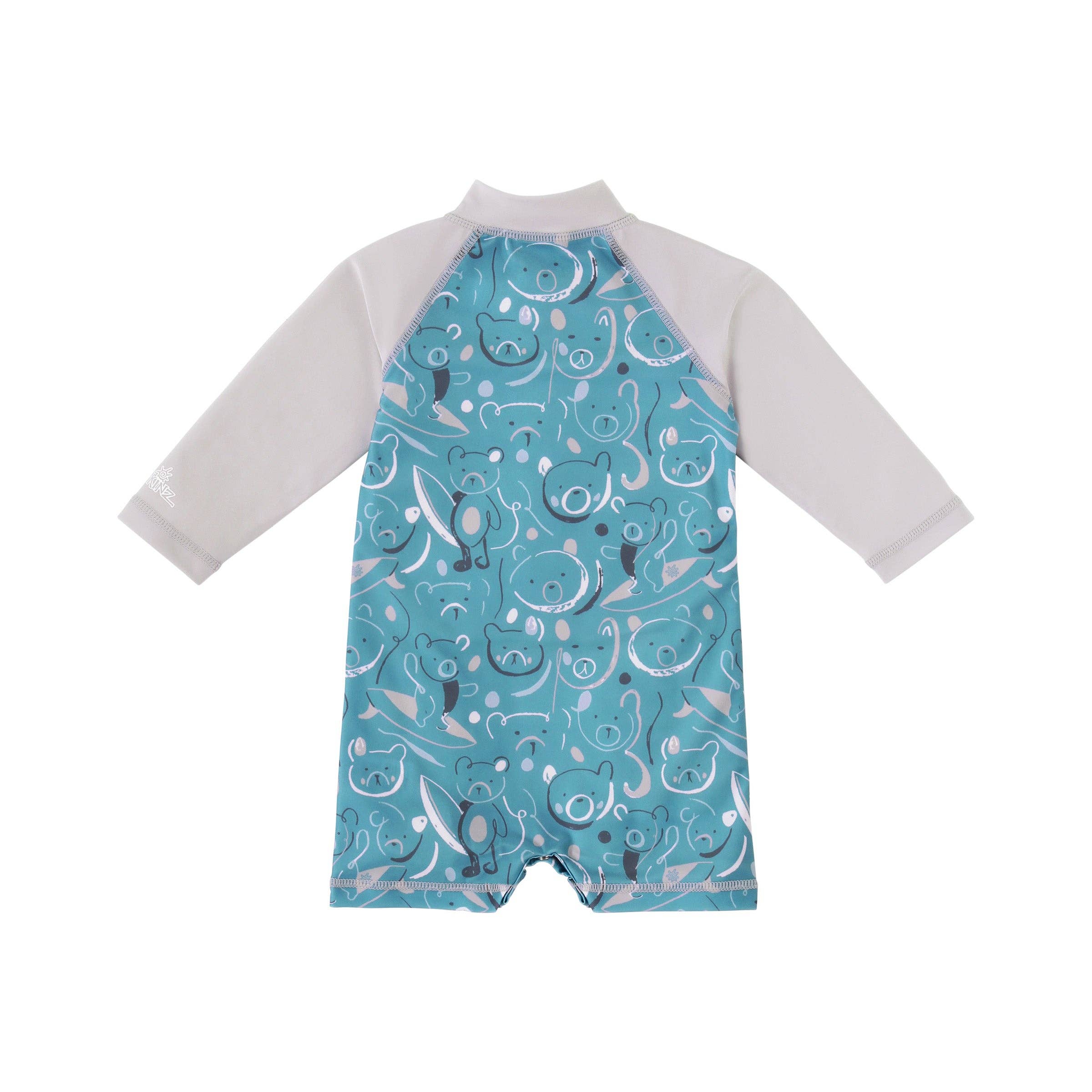 UV Skinz - Wholesale One Piece Swimsuit - Baby - Baby Boy's Long Sleeve Swim Romper17