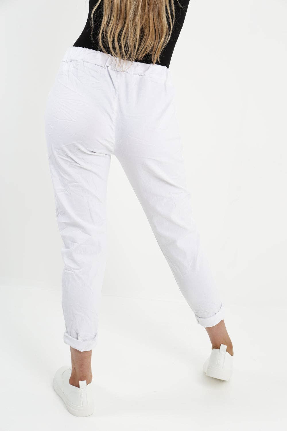 Miss Bold – Großhandel Hose – Damen – Einfarbige Zauberhose für Damen, italienisch, mehrfarbig71