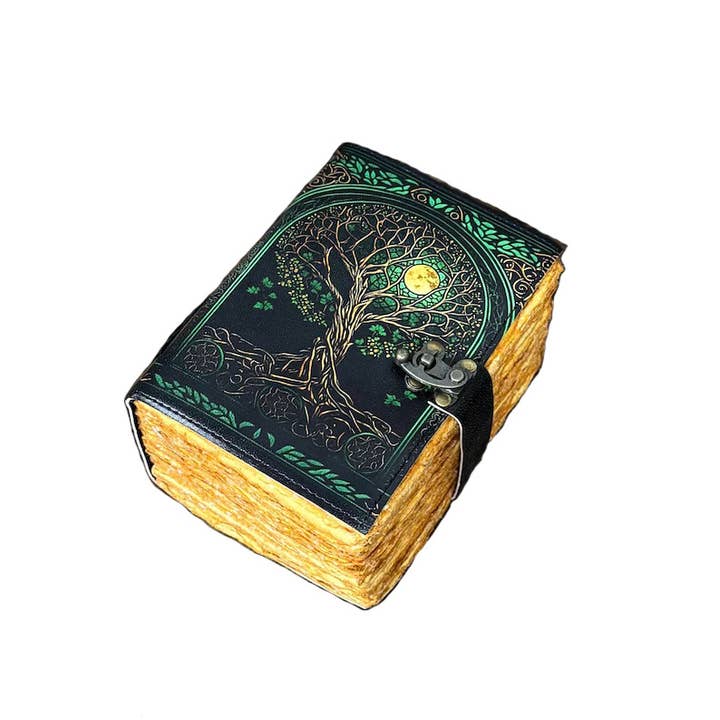 Billion Brothers - Wholesale Journal Cover - Tree of Life Leather Journal Travel Celtic Book Grimoire3