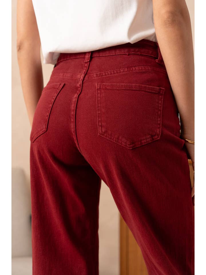 Vivid - Vendita all'ingrosso Jeans - Donna - Jean a gamba larga colore14