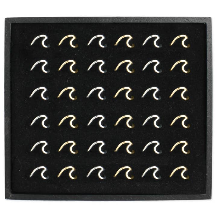 Wave Ring Program - 48 pcs for wholesale by ZAD