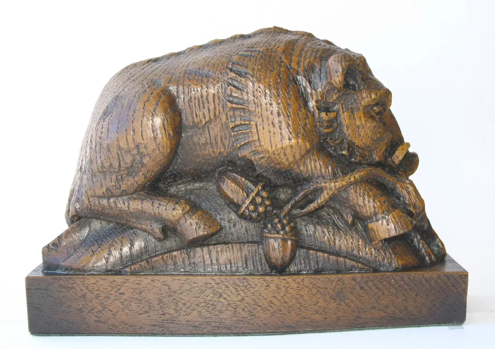 Oakapple Designs Ltd – Großhandel Dekofigur – Wildschwein von St. Giles - Reproduktion eines Miserikordschnitzwerks.2