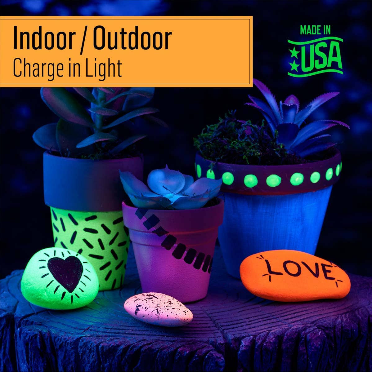 Plaid Crafts - Wholesale Acrylic Paint - FolkArt® Glow-in-the-Dark Acrylic Paint16