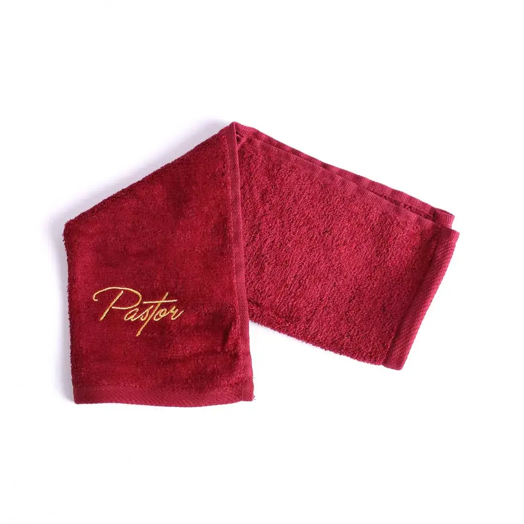 Swanson Christian Products - Vente Torchons - Pastor Serviette Pastor Coton Bourgogne1