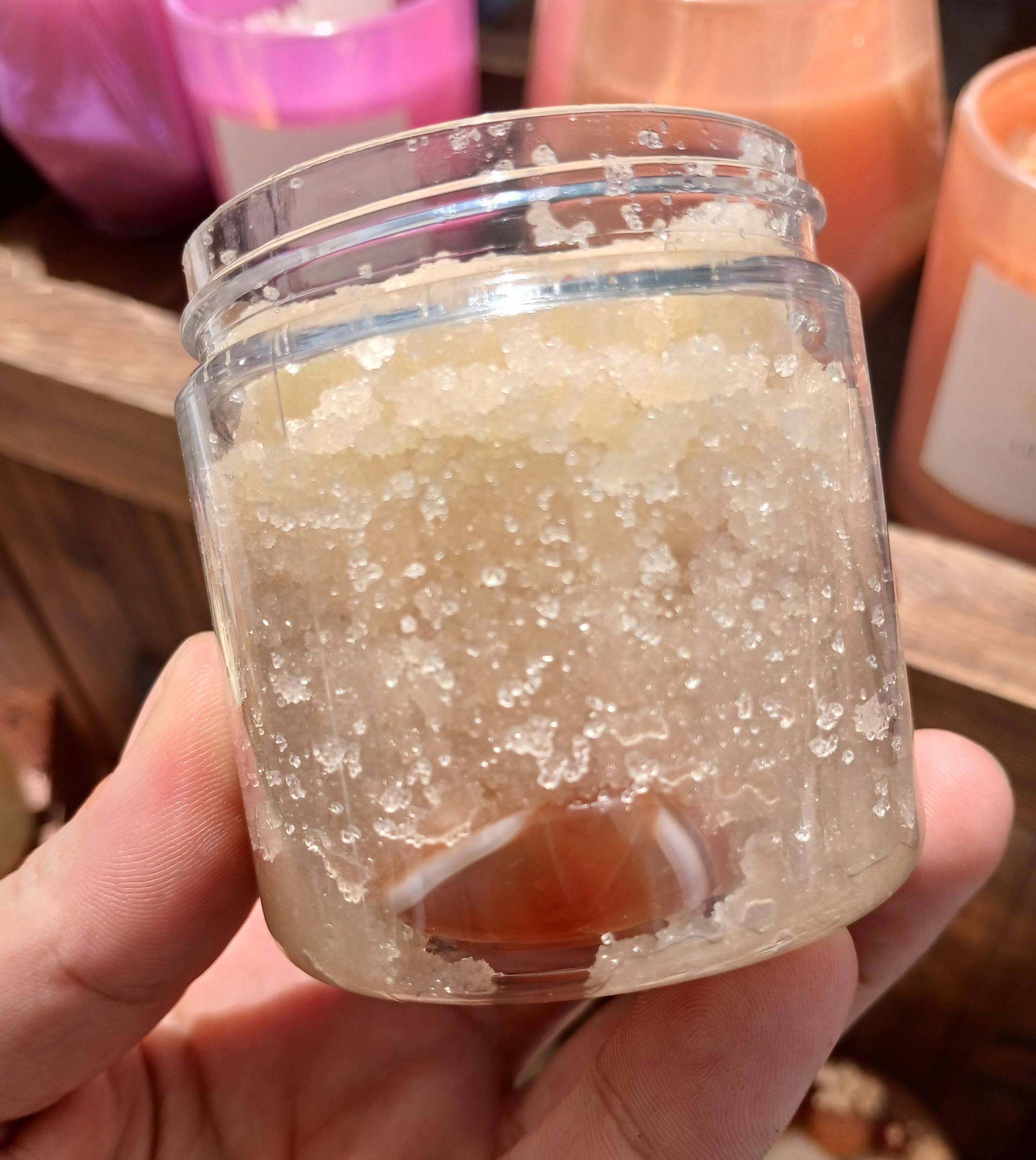 moon and mantras - Vente Gommage/exfoliant pour le corps - Gommages au sucre de canne biologique avec cristaux de guérison1