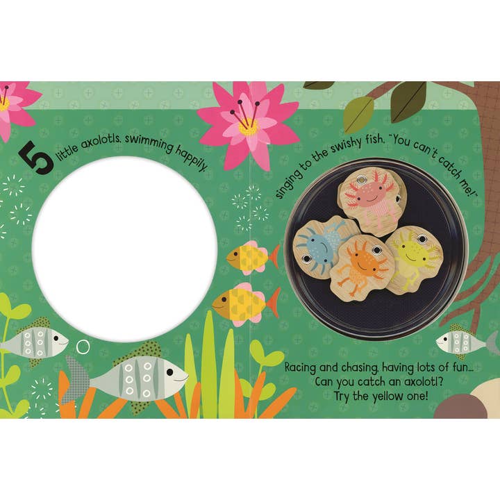 EDC Publishing - Wholesale Preschool Book (3-5) - 5 Little Axolotls1