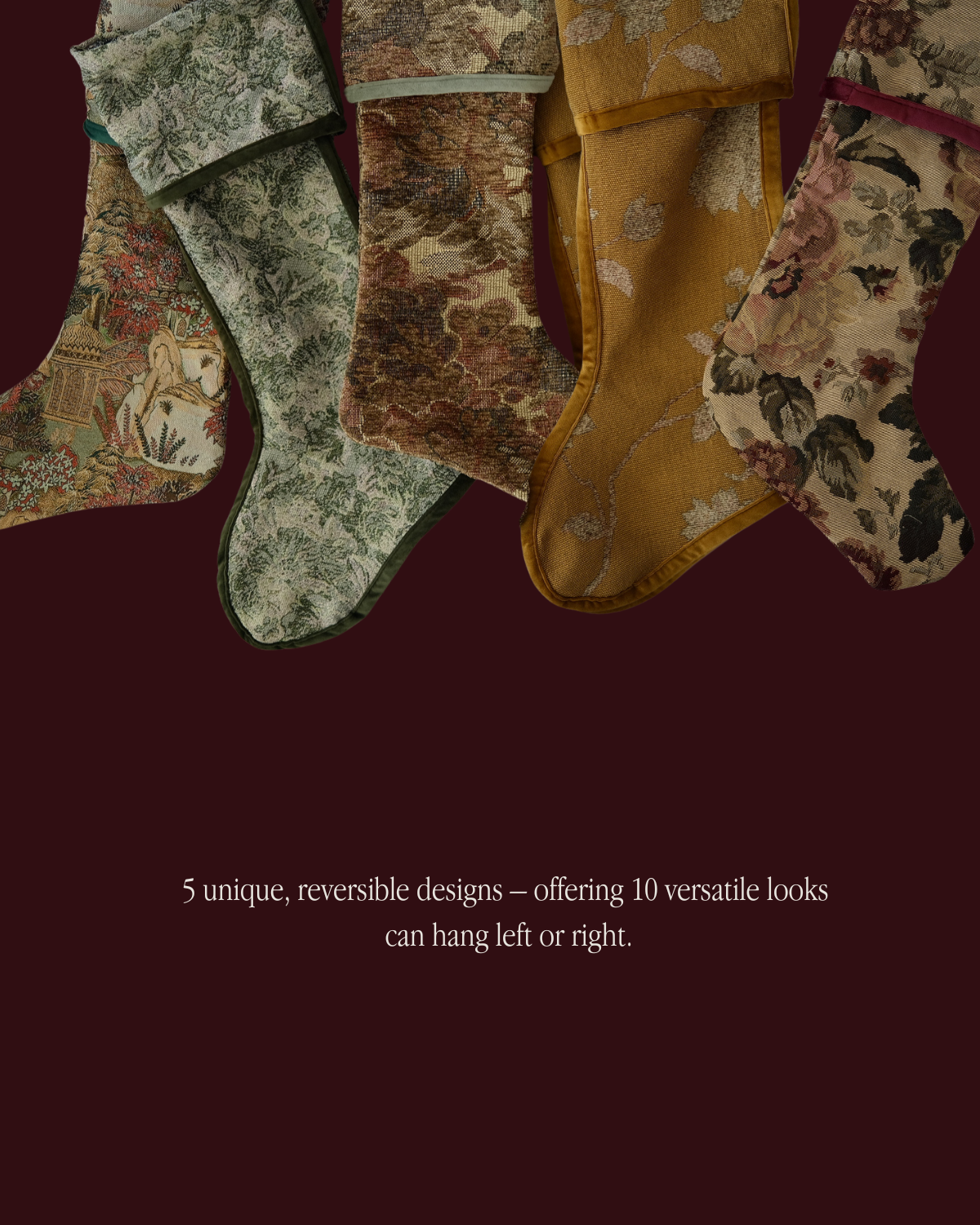 Twenty Third by Deanne - Wholesale Holiday Stocking - Elodie Tapestry Stocking10