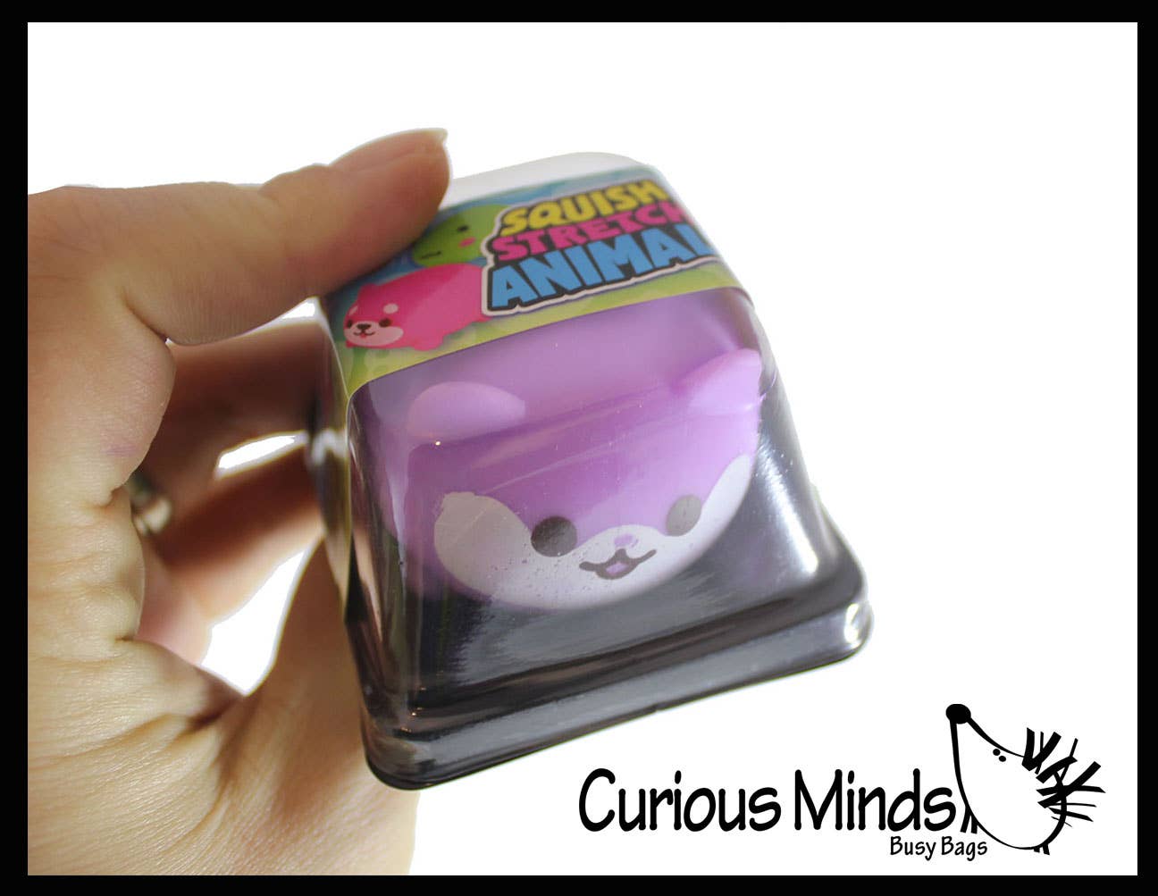 Curious Minds Toys - Wholesale Fidget Toy - Kids - 1 Soft Mini Kawaii Animal Stress Ball - Sensory Fidget Stres4