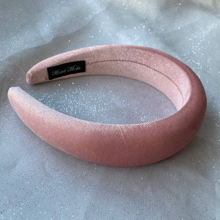QueenMee Accessories – wholesale Fashion headband – women's – Padded Headband in Velvet