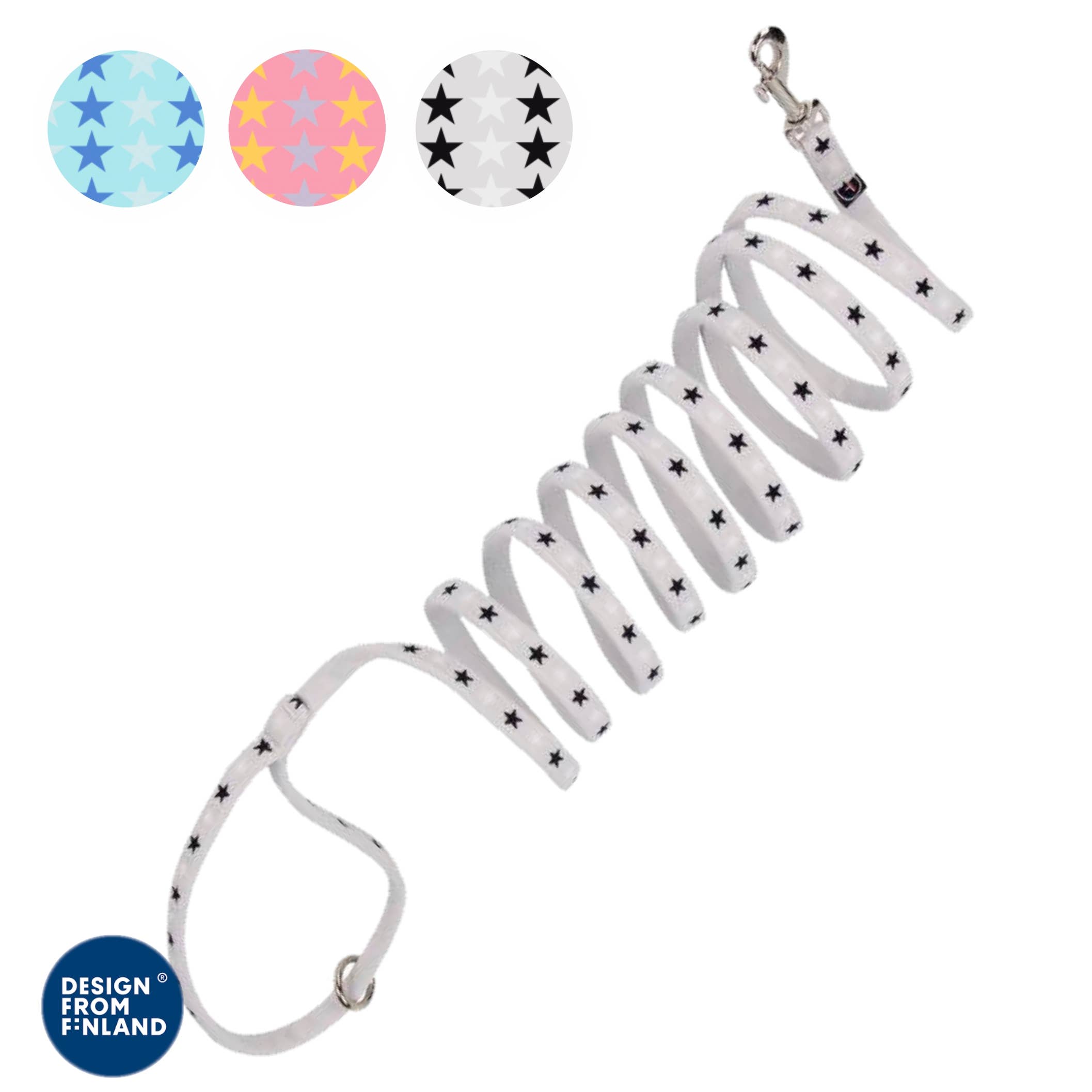 FINNERO – trela - Cão por atacado – Guia Macia FINNERO BAMBINO para Filhotes, 3 Cores11