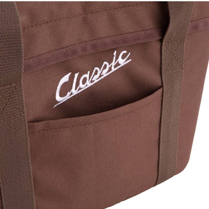 Falan Parts – wholesale Biking accessories – Luggage Basket SIP Classic brown | Vespa
