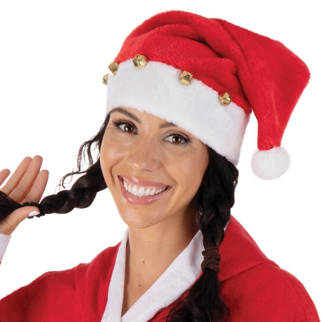 P'tit Clown - Wholesale Santa Hat - Christmas Hat - Jingle Bells - Adult1