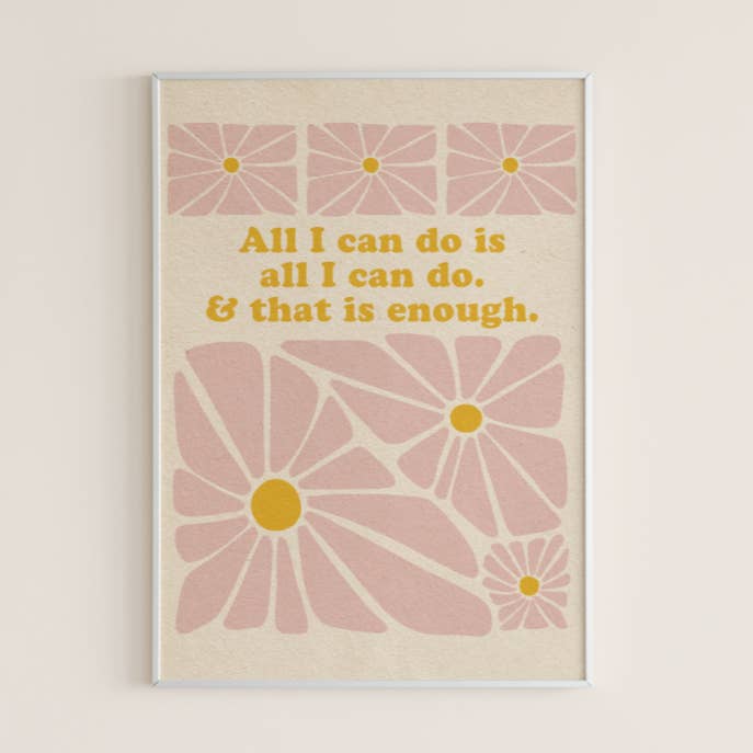 Tudo o que posso fazer é o suficiente - Imprimir por atacado de The SoulShine Co.