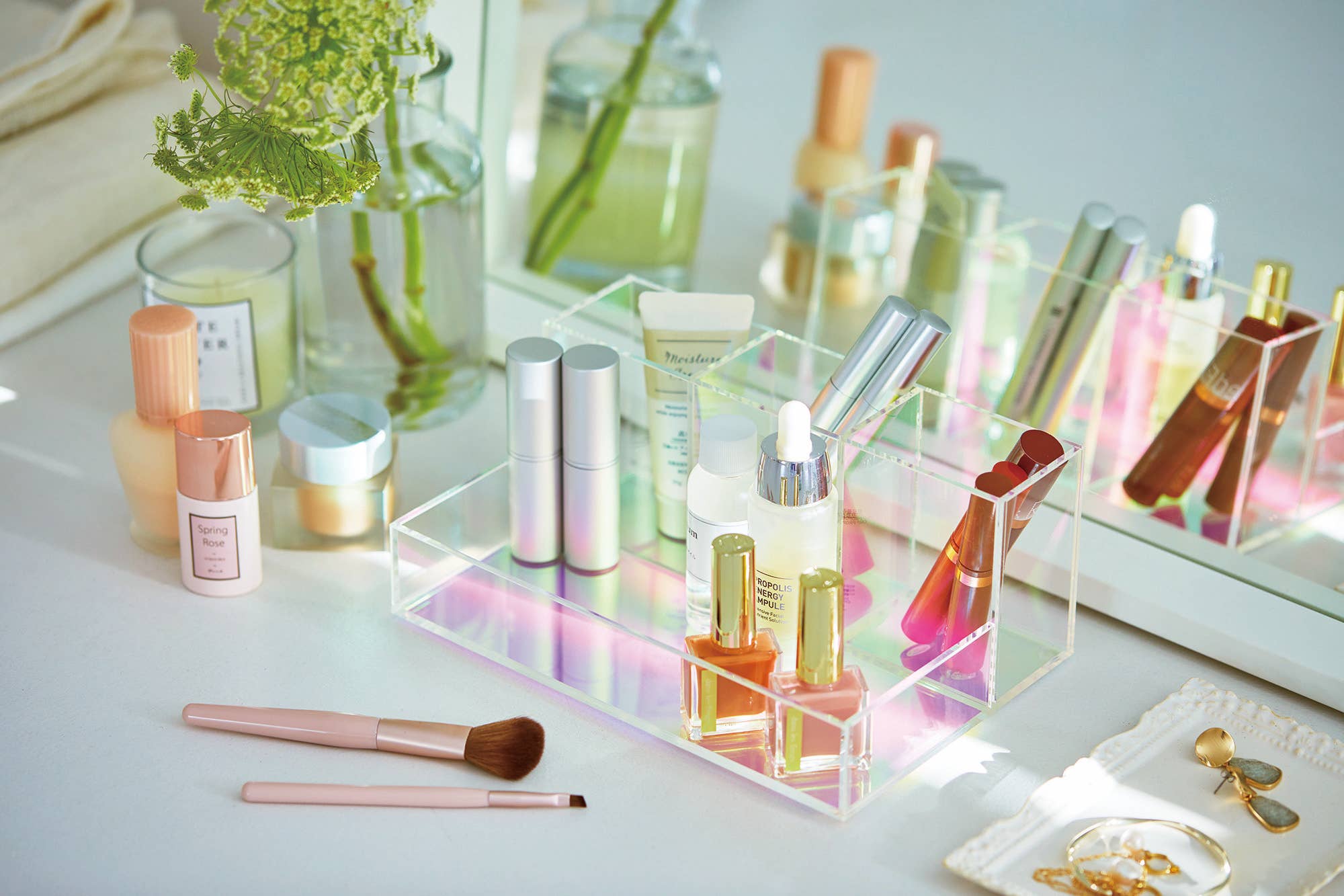 HITOTOKI by KING JIM - Wholesale Desk Organizer - Lumillia Acrylic Desk Organizer14