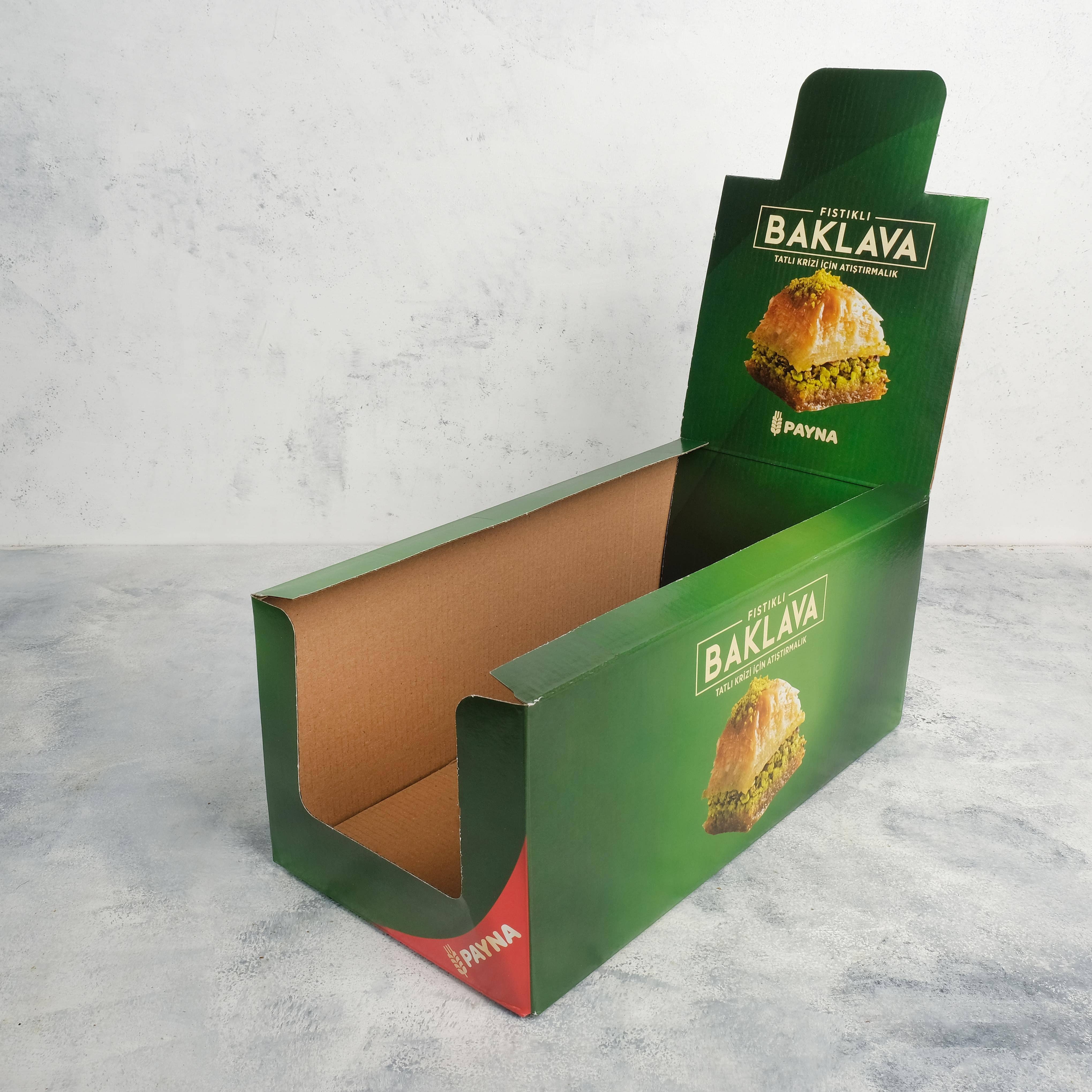 Aladdin - Wholesale Cake - Payna Pistachio Baklava Family Box 48 Slices Turkish Halal2