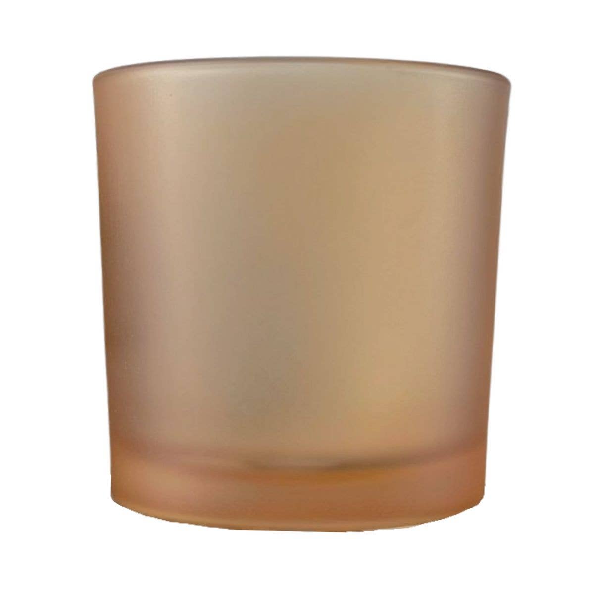 General Wax - Candle Making Supplies - Wholesale Candle holder - 9.5 oz Monticiano Champagne - Candle Making Glass