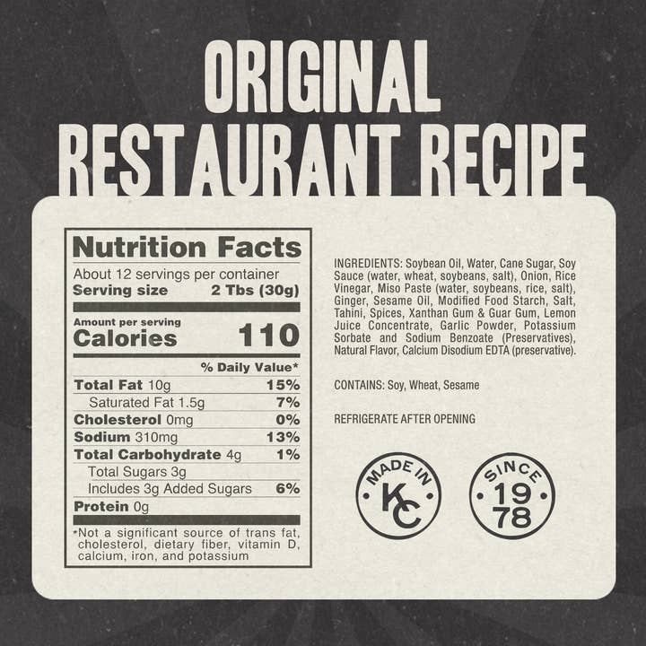 Gojo Japanese Foods - Wholesale Salad dressing - Miso Ginger Dressing - Bright & Vibrant Japanese Salads 5