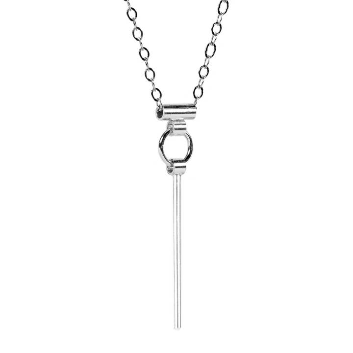 sable jewelry - Wholesale Pendant/Charm Necklace - Annulet Drop Necklace