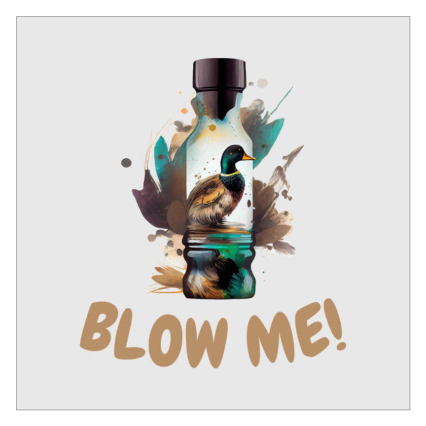 Flawless Transfers - Wholesale Sublimation Transfer - Blow Me Duck Call DTF Transfer0