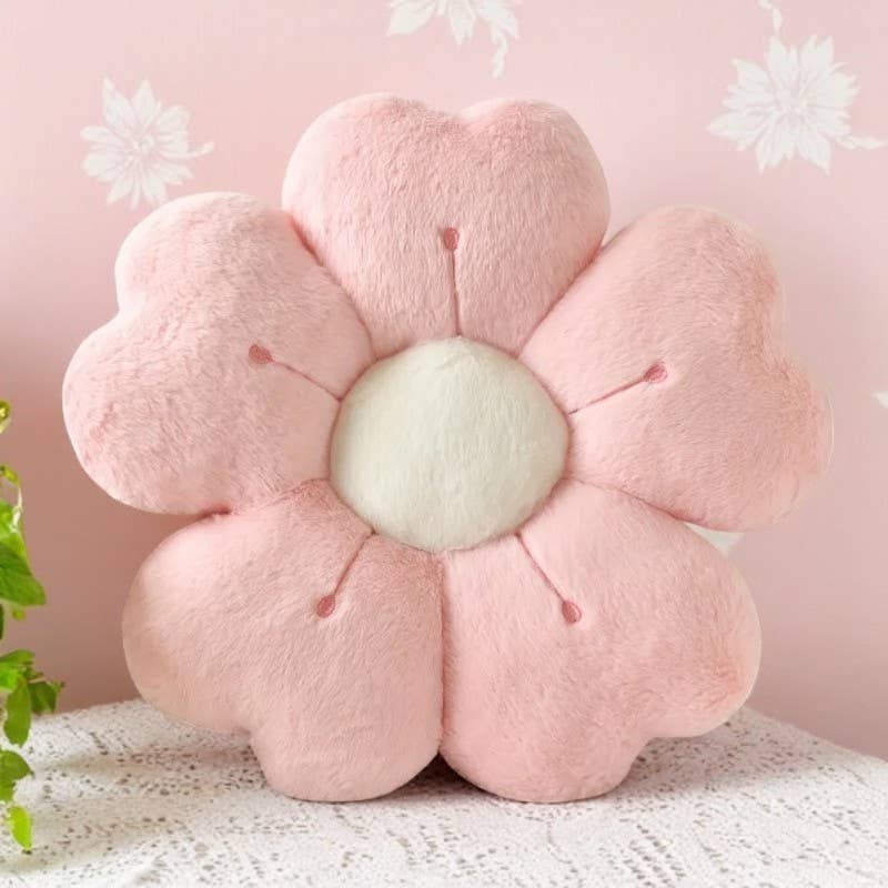 ToyalFriends - All Import Duties Covered! – Großhandel Stuhlkissen – 35 cm blumenförmiges Plüschkissen2