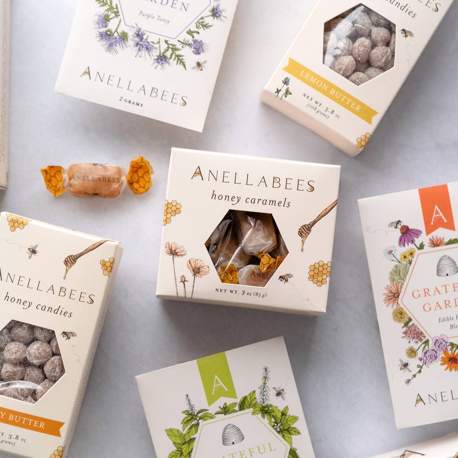 Anellabees - Wholesale Caramel - Honey Candy Caramels for Valentine's Day1