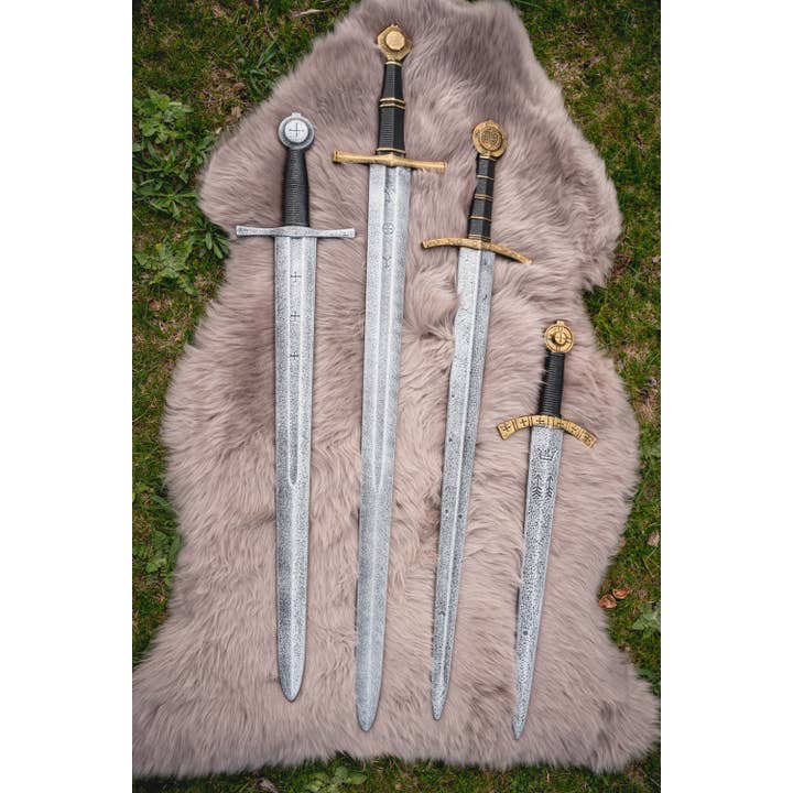 KALID MEDIEVAL - Vente Jouet classique – enfant - ÉPÉE EN PLASTIQUE TEMPLAR HISTORIK - ST067