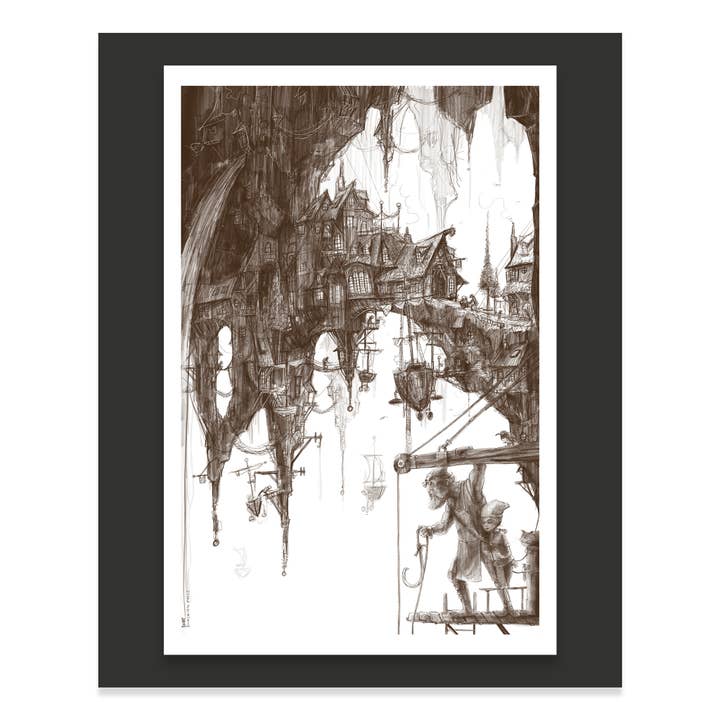 Mark Ludy Art Books & Games - Wholesale Art Print - Tinkerton Falls | Artist Signed Artwork1