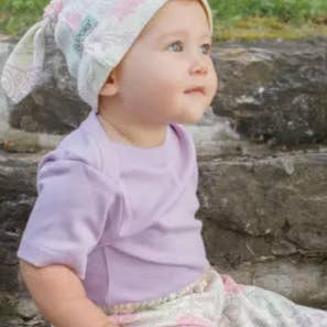 Lavendel kortærmet bodysuit for engroshandel hos Bubele