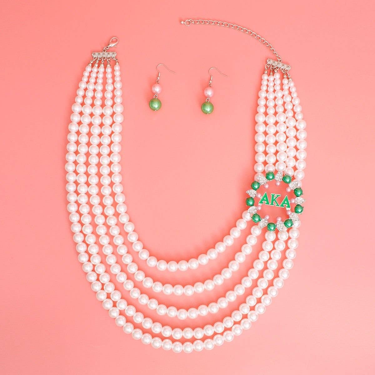 Necklace White Pearl AKA Set for Women for wholesale on Faire1