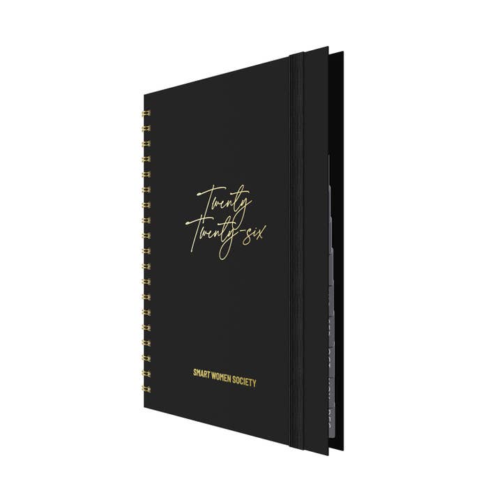 Smart Women Society - B5 Week-to-View - 2026 Calendar Year Diary/Planner - Black for wholesale by Collins Debden