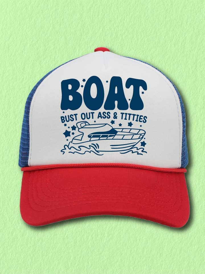 BOAT Bust Out A-- & Ti--ies (Hat) for wholesale by Hectic Rebellion