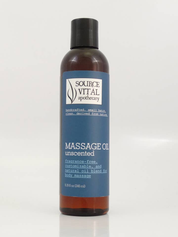 Massage Oil for wholesale by Source Vital Apothecary