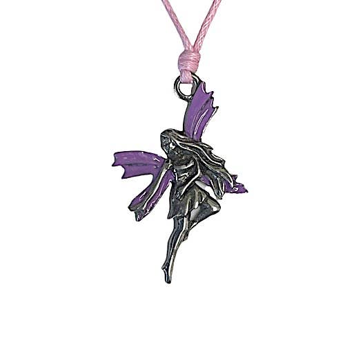Fairy Pewter Necklace 15 - (USA-DDP) for wholesale by Myth & Magik - Silver Jewellery Cavern Wholesale