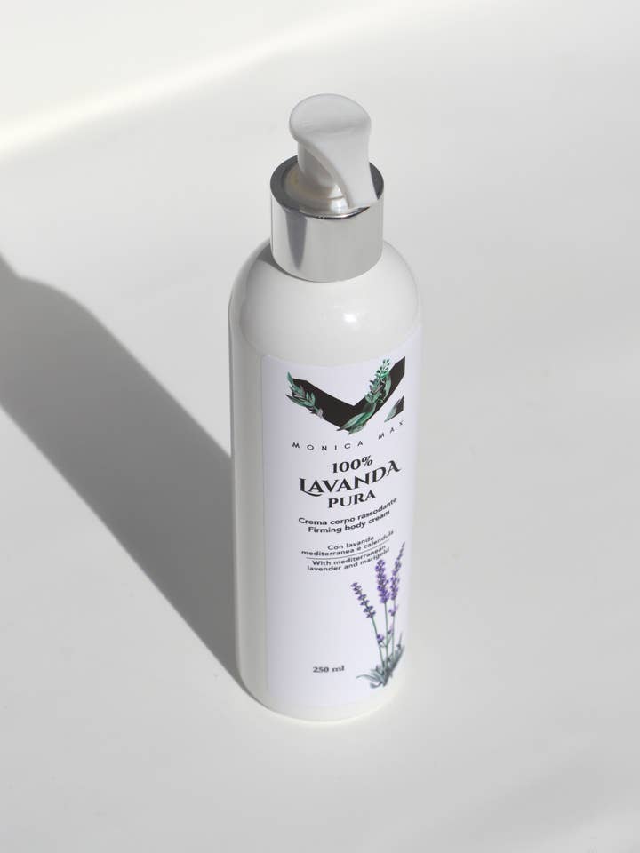 100% lavanda pura body cream for wholesale by Monica Max skincare