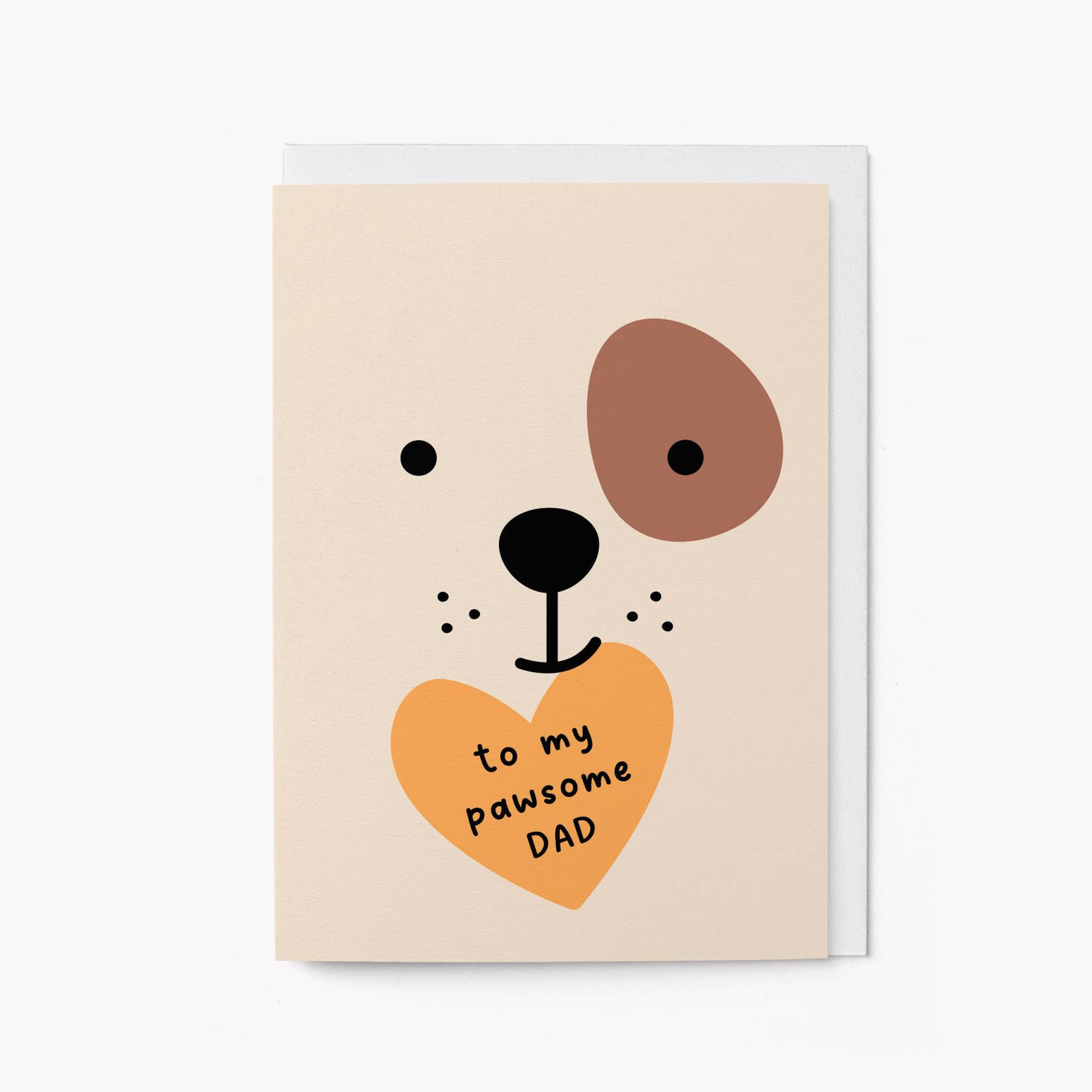 Graphic Factory – wholesale Father’s Day card – To my pawsome dad - Father's Day Greeting Card