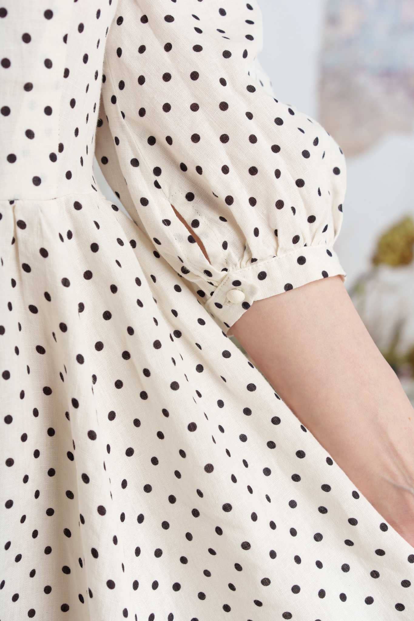 Son de Flor - Vente Robe – femme - Robe Jasmine, manches 3/428