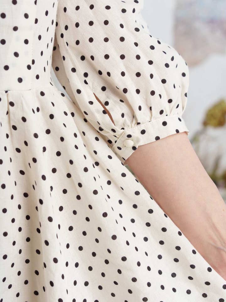 Son de Flor - Vente Robe – femme - Robe Jasmine, manches 3/428