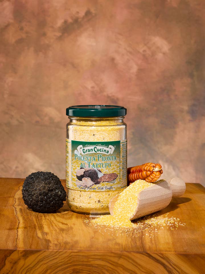 Ready Polenta with Truffle 200g for wholesale by TAB GREEN LINE SRL (Gran Cucina)
