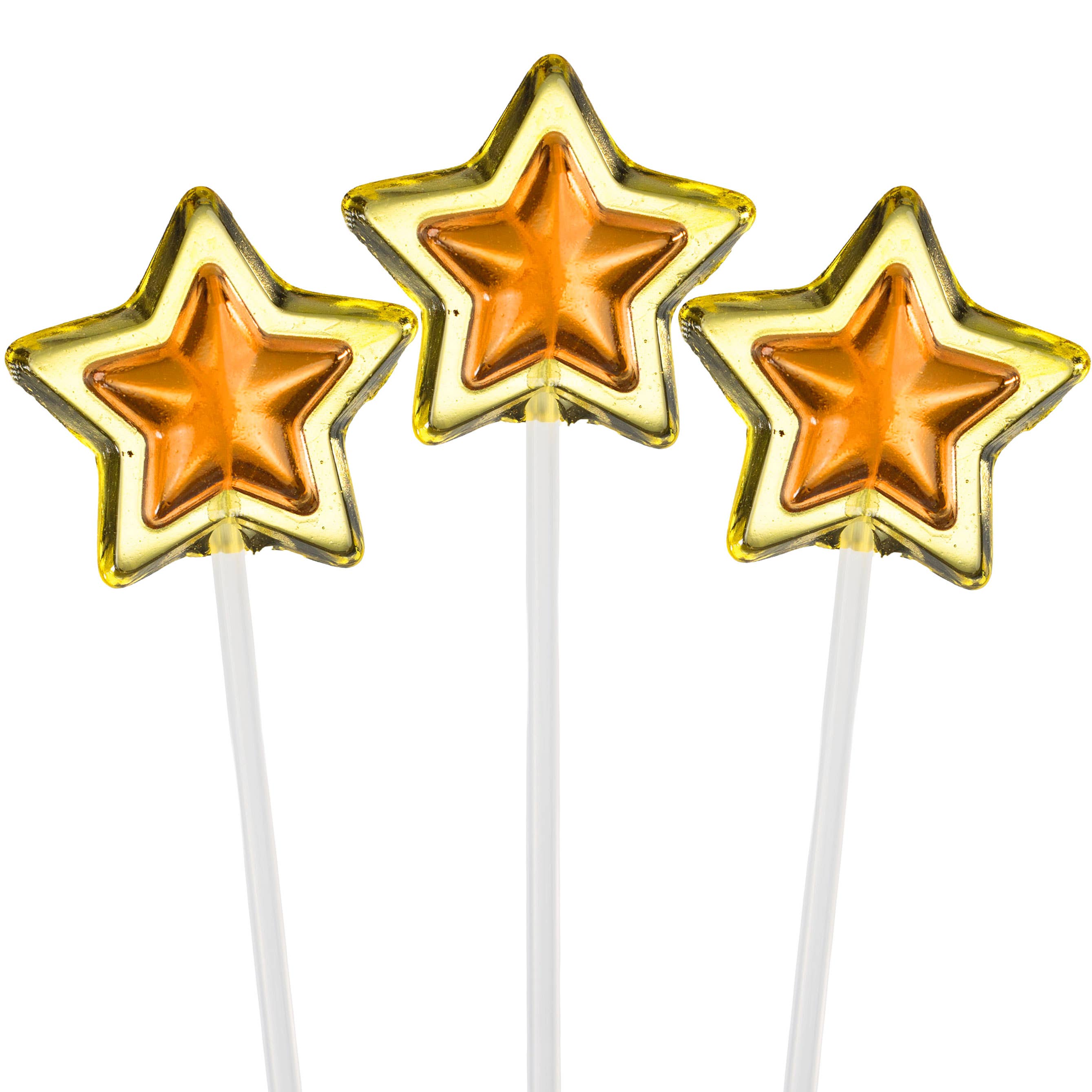 Sparko Sweets - Wholesale Lollipop - Twinkle Pops Double Color Star Long-Stem Lollipops2