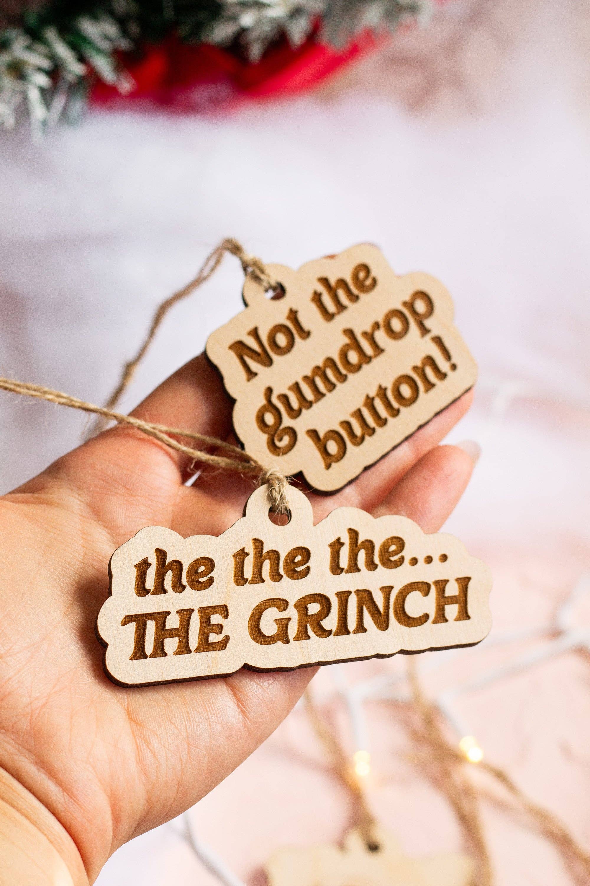 The Print Pantry - Wholesale Ornament - Funny Wooden Ornaments4