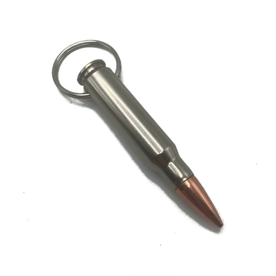 Vermont Cut Coins & 2nd Shot Round - Wholesale Keychain - Unisex - Bullet Keychains - Many Calibers - .223 .45 9mm .40 10mm1